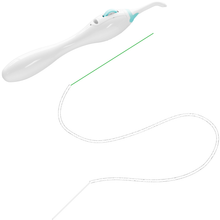 Load image into Gallery viewer, The Original AutoFlosser - A dentist designed threader floss handle.  A user-friendly threader floss for implants, bridges, braces, and permanent bonded retainers
