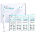 The AutoFlosser® | Starter Kit with 4-Pack FLOSS Refills