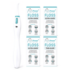 The AutoFlosser® | Starter Kit with 4-Pack FLOSS Refills