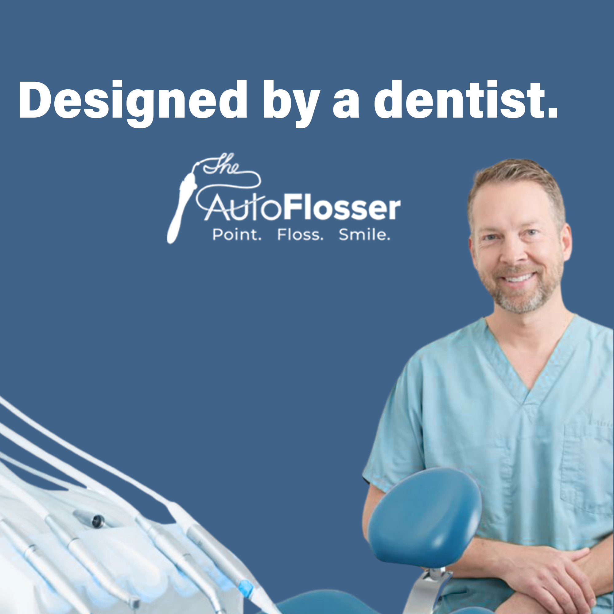 The AutoFlosser® FLOSS Refill 90 Individual Strands (3 Months Supply)