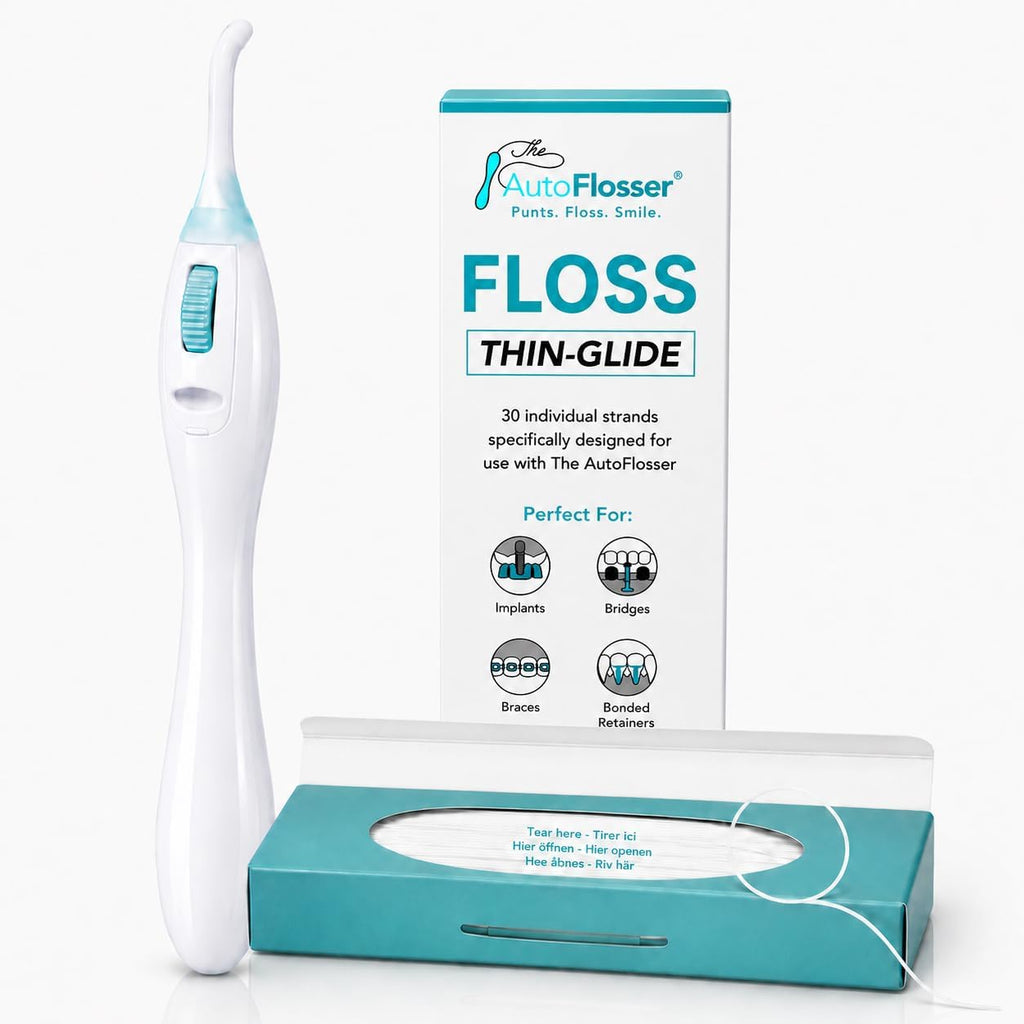 The AutoFlosser® | Starter Kit with Thin Glide Floss