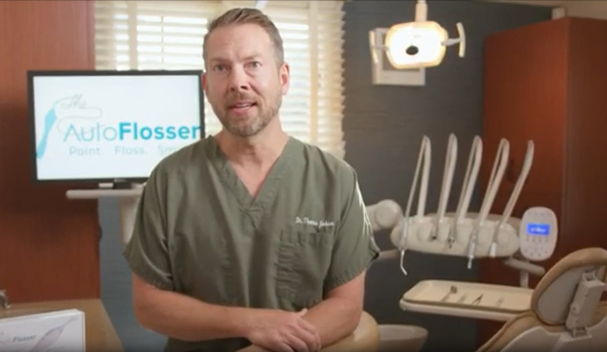 The AutoFlosser. Easy Flossing for Bridges, Implants & Braces