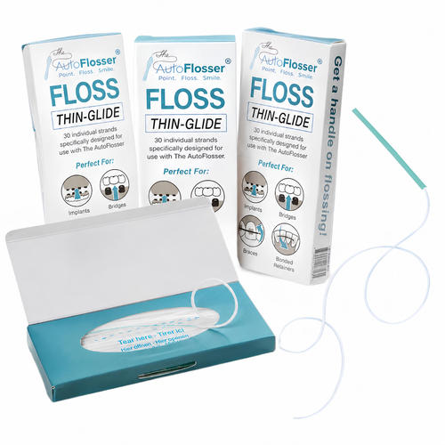 The AutoFlosser® FLOSS Refill 90 Individual Strands (3 Months Supply)