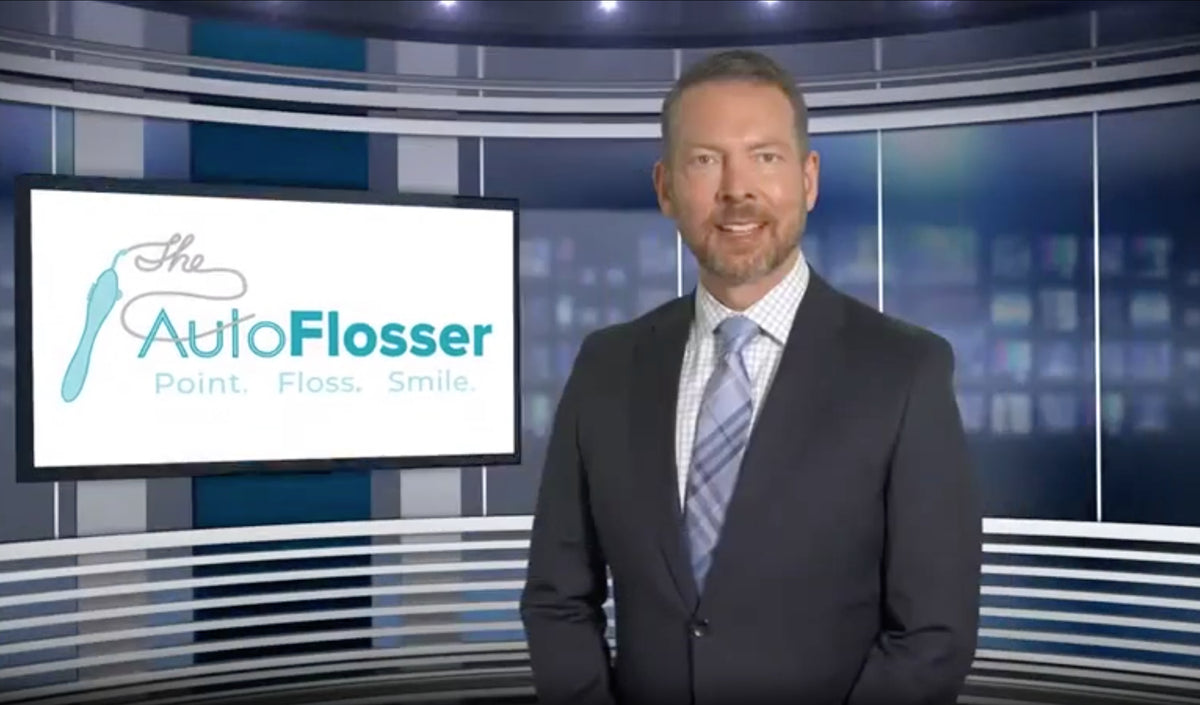 The AutoFlosser. Easy Flossing for Bridges, Implants & Braces