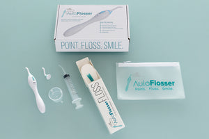 $199 AAID Show Special: 8 X AutoFlosser Starter Kits with Free 8 X 30 day supply of STIFF GLIDE FLOSS