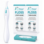 The AutoFlosser® | Starter Kit with Stiff & Thin Glide Floss