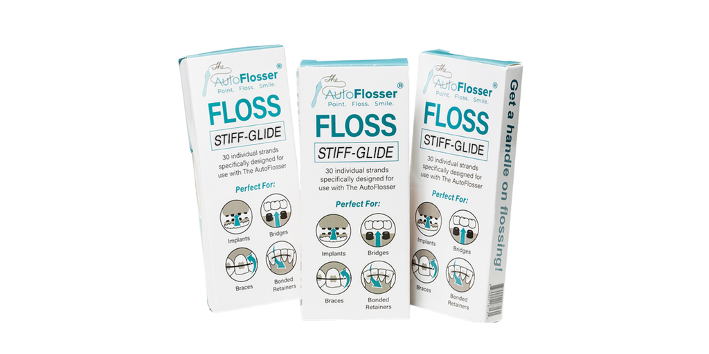 The AutoFlosser® FLOSS Refill 90 Individual Strands (3 Months Supply)