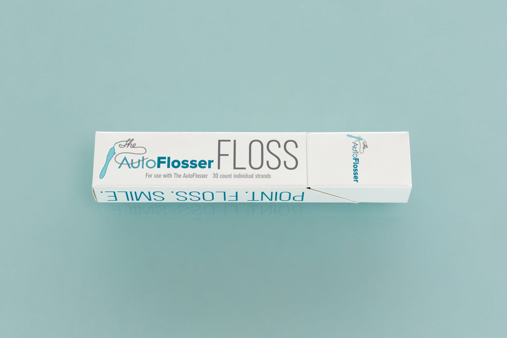 The AutoFlosser® | Starter Kit with Stiff & Thin Glide Floss